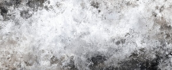 Abstract grayscale texture; mottled, distressed, weathered surface with varied shades of gray, white, and black; resembling aged concrete, stone, or metal