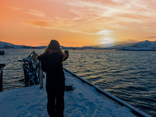 beautiful landscapes in Norwegian Lapland