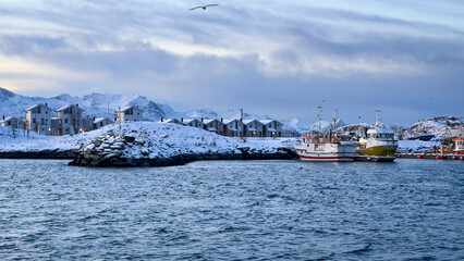 beautiful landscapes in Norwegian Lapland