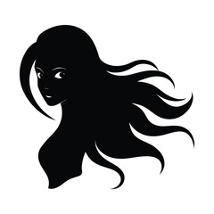 girl with long hair