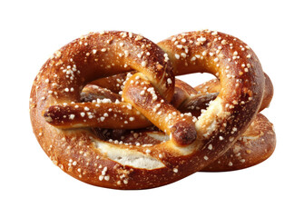 Delicious soft pretzels bakery kitchen food cozy environment isolated on transparent background, png