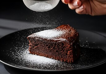 Halloween Product Photography Styling Delicious Chocolate Cake Dessert