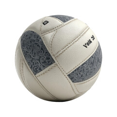 Volleyball action in a competitive game court sports dynamic atmosphere isolated on transparent background, png