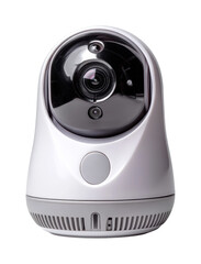 Smart home security camera product modern safety concept isolated on transparent background, png