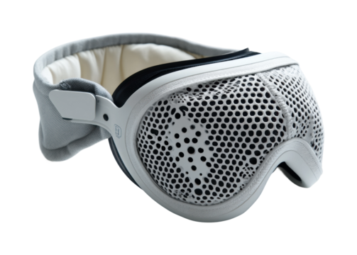 Innovative sleep mask enhancements home product relaxation techniques isolated on transparent background, png