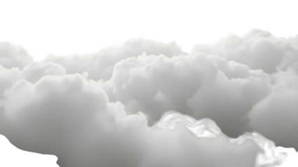 Cloudscape of Dreams: A serene vista of puffy clouds dominates the sky, offering a sense of peace and serenity. 