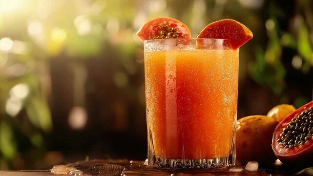 jugo de lulo colombian drink, orbit video 