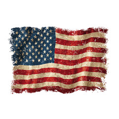 Obraz premium flag of usa