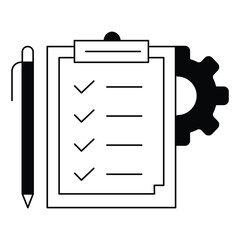 Gear Up Smart Automation Artificial Intelligence Icon