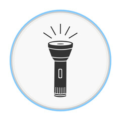 Flashlight Vector Icon