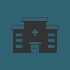 Hospital Building Icon