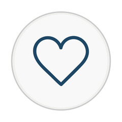 heart icon vector illustration