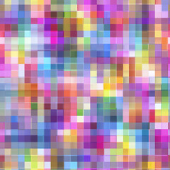 Seamless Pastel Pixelated Blur Abstract Mosaic Texture