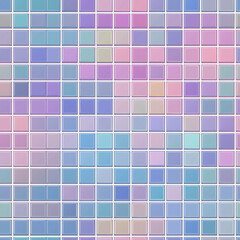 Fototapeta premium Seamless Pastel Vaporwave Grid Gradient Decorative Abstract Texture