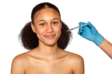 Fillers png collage element, plastic surgery, transparent background