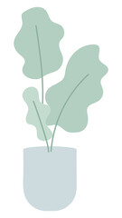 Grow plants during self quarantine illustration