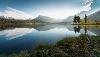 the tranquility invites a moment of reflection