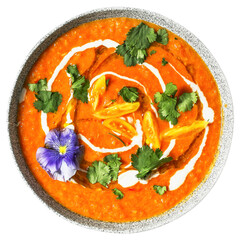 Curry png collage element, transparent background