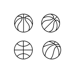 Basketball League Badge sport logo