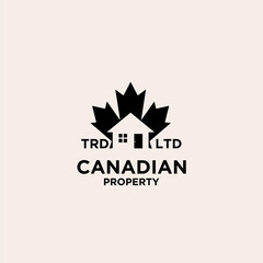 premium canadian property logo design
