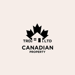 premium canadian property logo design