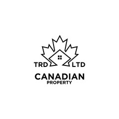 premium canadian property logo design