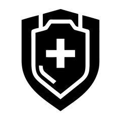 Obraz premium SWAT team shield icon set in minimalist style on transparent background