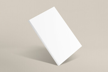 Magazine cover png mockup, transparent design