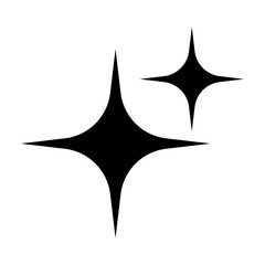 PNG Sparkle star, transparent background