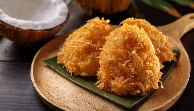 cocada angolan food offers a rich golden coconut confection that melts in your mouth capturing the essence of angolan street sweets with every bite of this traditional delight