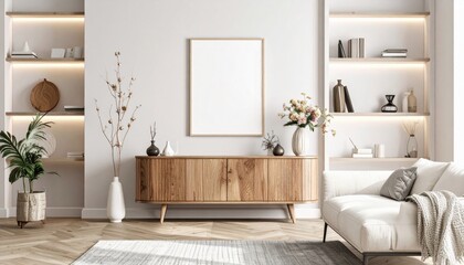 Modern Minimalist Living Room Interior Design