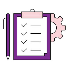 Gear Up Neural Network Artificial Intelligence Icon