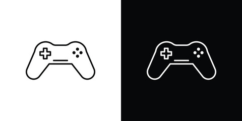 Game controller icon. Signs and symbols for mobile app, UI, UX