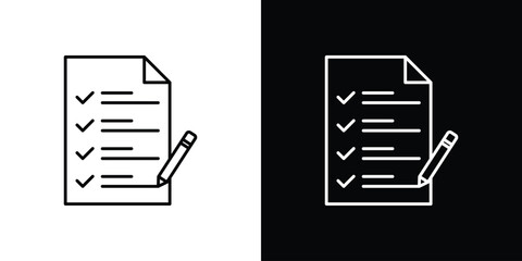 Feedback form icon. Signs and symbols for mobile app, UI, UX