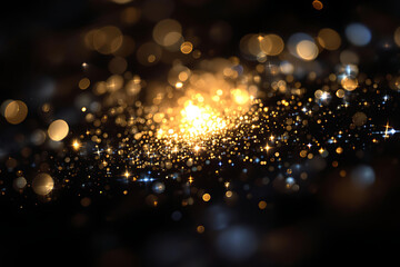 golden shining glitter background