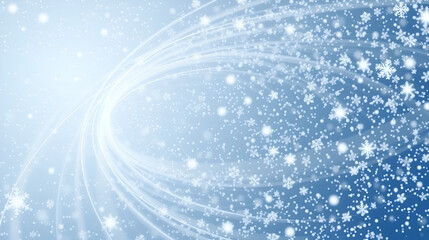 Cold winter wind texture. Holiday vector blizzard. Christmas effect of a cold blizzard. Vector tornado white, winter whirlwind white , light funnel white , swirling white lines light. Festive twirl.