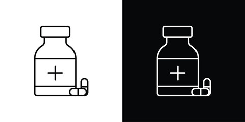 Supplement icon. Simple element illustration.