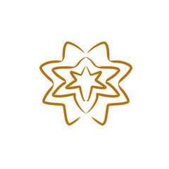 Fototapeta premium simple line Mandala