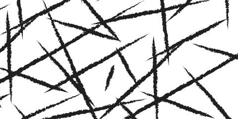 Abstract Vector with Randomly Arranged Diagonal Lines Grunge a Modern Geometric Background.