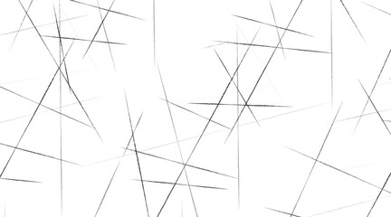 Abstract Vector with Randomly Arranged Diagonal Lines Creating a Modern Geometric Background.