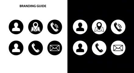 ikon kontak,Essential contact icons for branding and business, perfect for websites and marketing materials