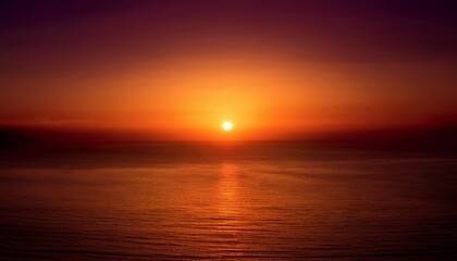 Fototapeta premium gentle fade from sunset orange to deep burgundy offering a smooth and blurred effect