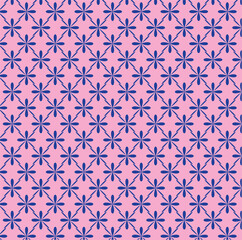 seamless geometric pattern flower design