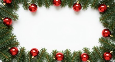 Christmas decorations frame design