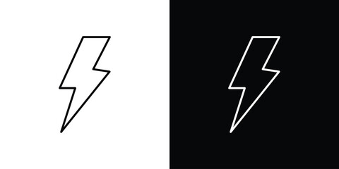 Fototapeta premium Flash icon collection. Web design, apps.