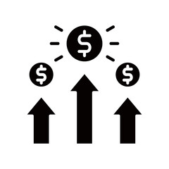 Competitive Advantage glyph icon