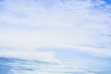 Fototapeta premium New Zealand Sky Replacement Light White High Clouds