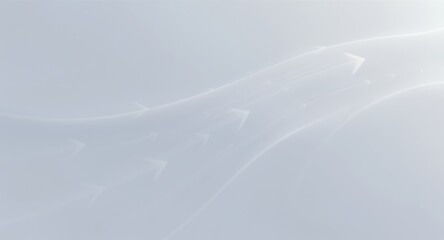 Abstract Arrows on a Gradient Background