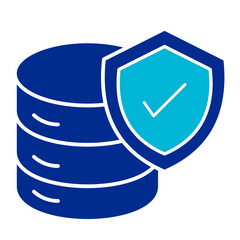 Database Security  Icon Element For Design