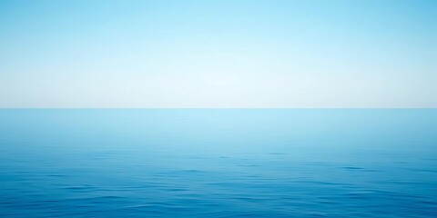 Obraz premium Serene blue gradient backdrop, subtly textured surface evokes tranquility, ambient, peaceful